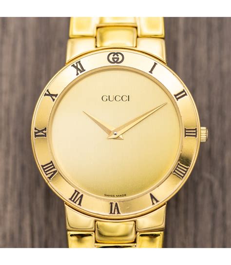 how to tell if a watch is vintage gucci|vintage gucci watches for men.